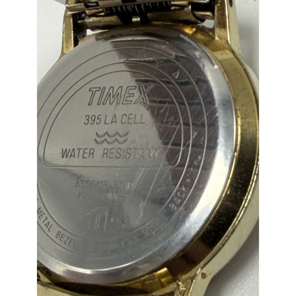 Timex Vintage Mens Watch New Battery‎ 1993 32MM 6.25